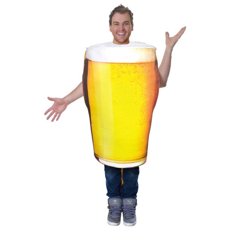 2022 Men Beer Mug Costume Oktoberfest Costume Halloween Cosplay Costume For Adult Party men gift