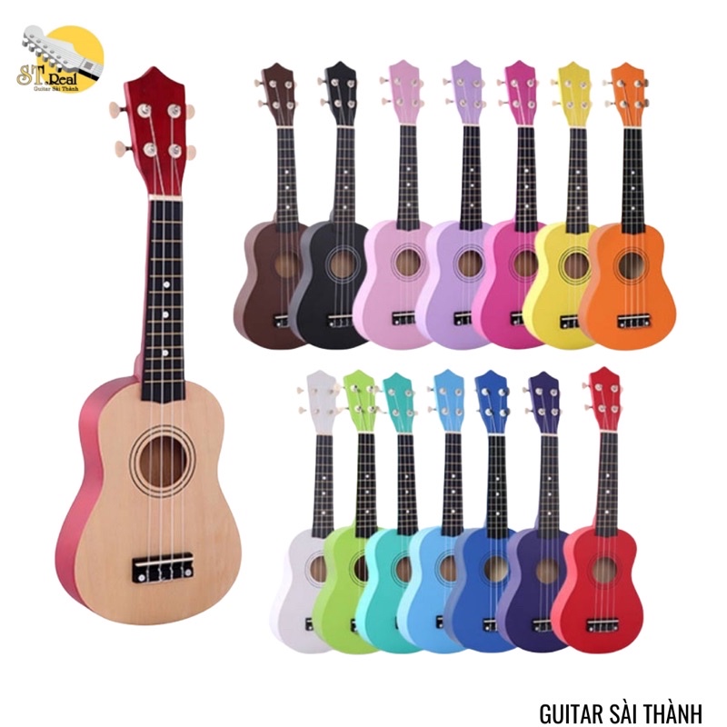 Đàn Ukulele ST.Real Guitar Sài Thành size soprano 21 inch