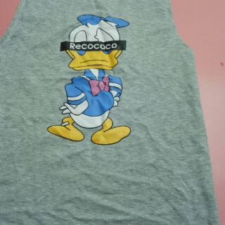 Áo tanktop form dài in hình (sẵn)