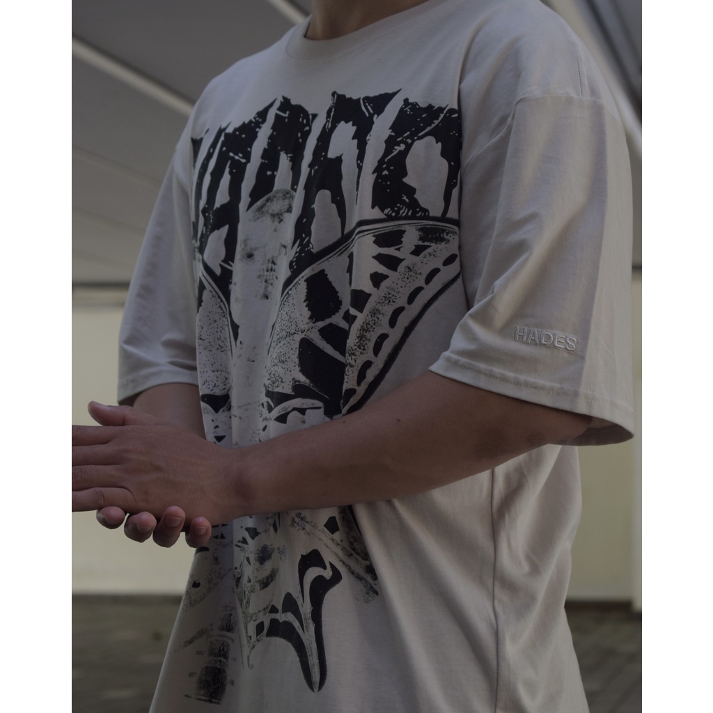 Áo thun HADES SKULL BUTTERFLY TEE áo thun tay ngắn nam nữ chất cotton cao cấp