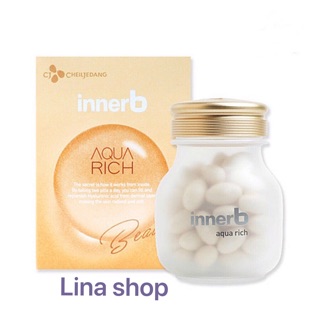 Viên uống cấp nước Innerb Aqua rich hộp 70 viên