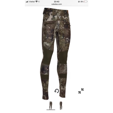 Quần legging nữ hoạ tiết camo vnxk