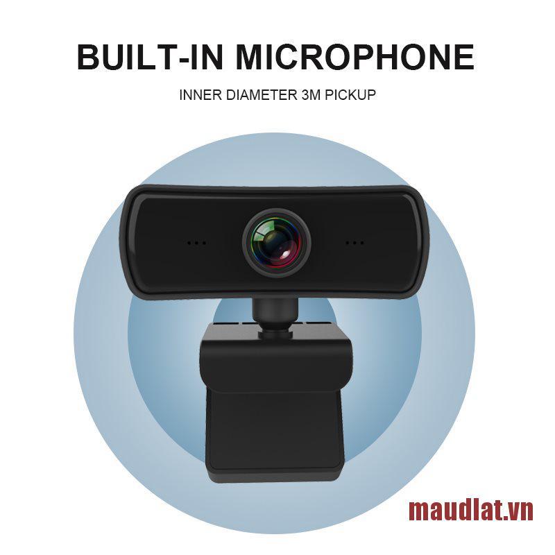 Maudlat 2K  Webcam HD Computer PC WebCamera For Live Broadcast Video Conference