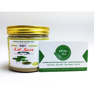 Bột lá sen nguyên chất hảo hạng loại 1