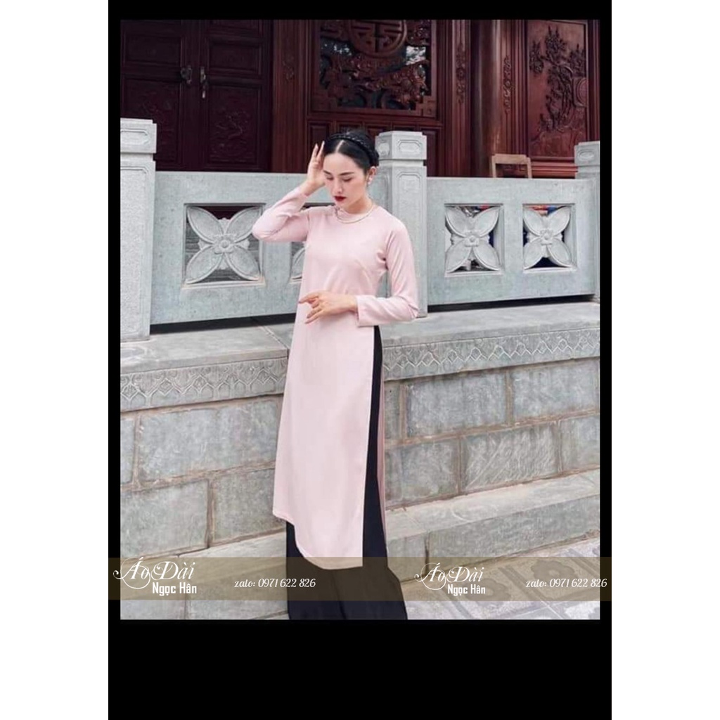 Áo Dài Nữ Xưa Dáng Suông Feather A10