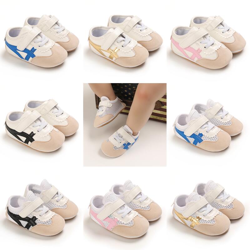 Giày Sneaker Chống Trượt Hợp Thời Trang Cho Bé Từ 0-18 Tháng Tuổi