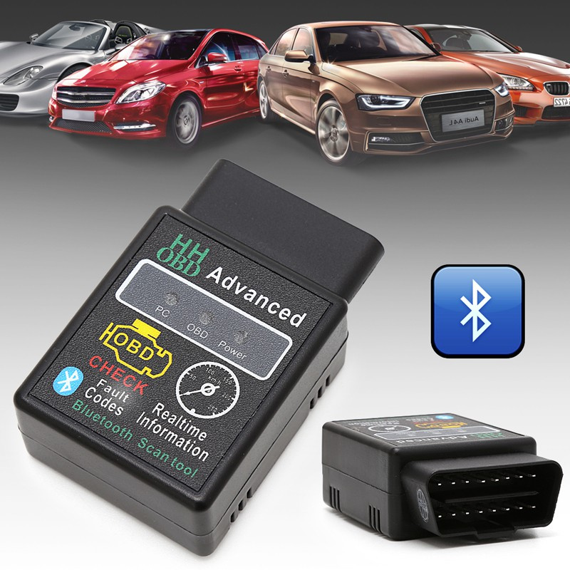 Thiết Bị Chẩn Đoán Bluetooth Vonl Elm327 V2.1 Obd 2 Obd-Ii Cho Android