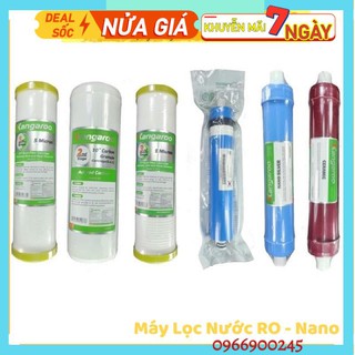 Chính hãng combo lõi lọc 123456 kangaroo ♥️ lõi lọc nước kangaroo