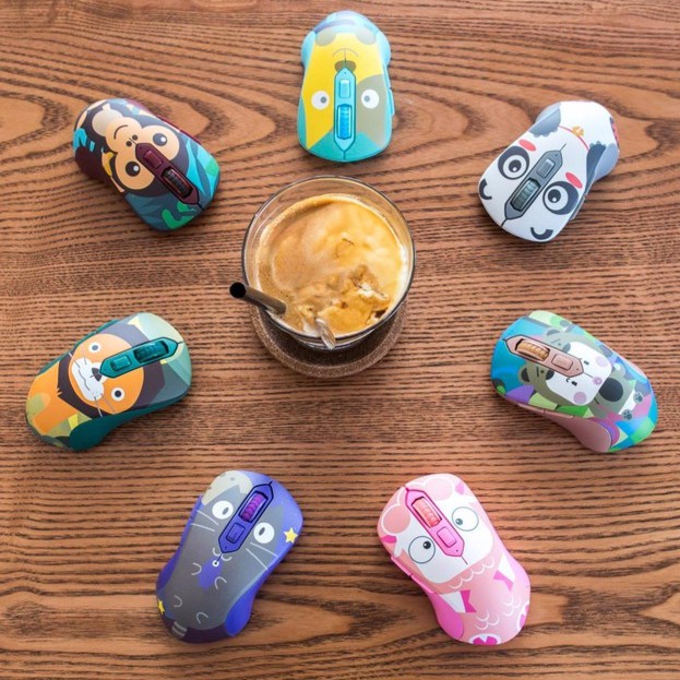 CHUỘT KHÔNG DÂY DAREU LM115G MULTI COLOR