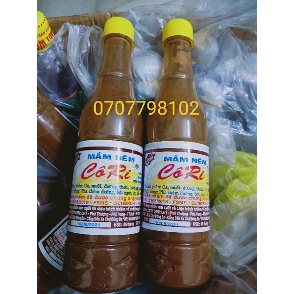 Mắm nêm Cô ri siêu ngon đặc sản Huế 1lít