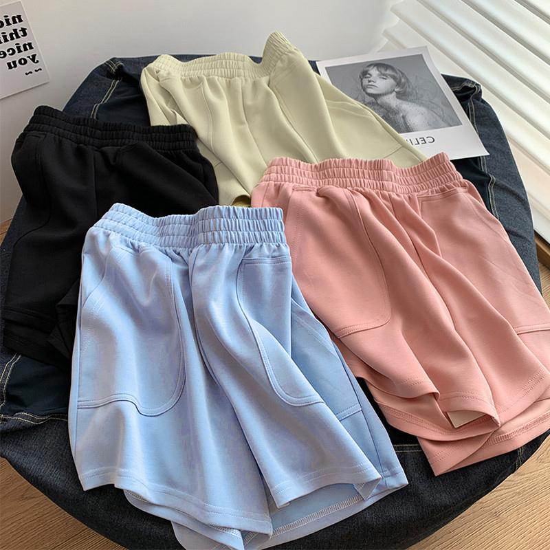 Quần Short Nữ Lưng Thun Phong Cách Hàn Quốc Xinh Xắn