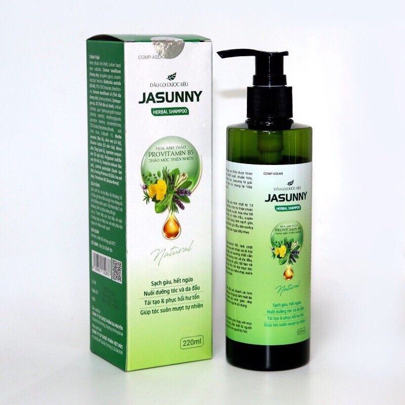 Dầu gội Dược liệu JASUNNY  - Sạch gàu, hết ngứa