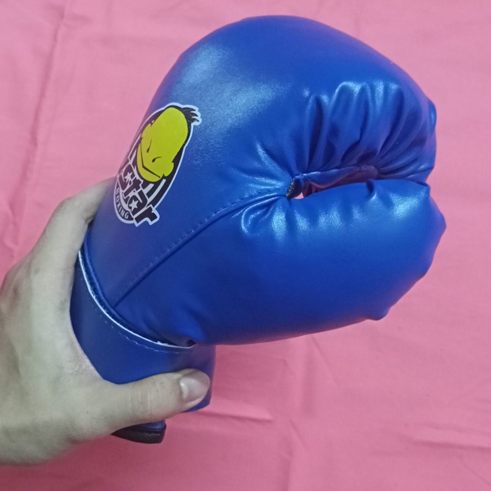 Găng tay boxing EVERLAST chất liệu da PU dành cho trẻ em kích cỡ 8OZ. loại tốt (25kg-45kg)