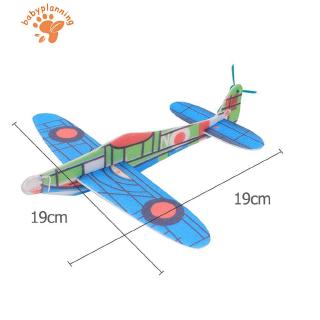 Máy bay đồ chơi bằng bọt biến tự lắp ráp