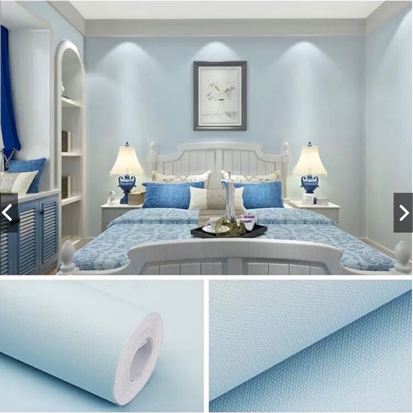 Decal Giấy dán tường 10Mét Trơn Nhám nhiều màu keo sẵn chống nước tốt khổ 45cm | BigBuy360 - bigbuy360.vn