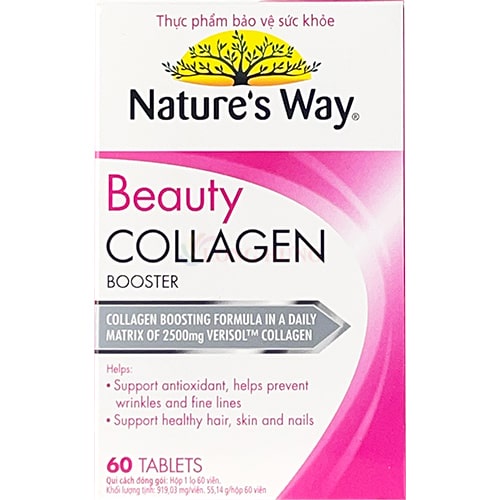 Viên uống Nature's Way Beauty Collagen Booster hỗ trợ làm đẹp