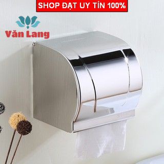 Hộp đựng giấy vệ sinh cao cấp inox 304 gắn tường