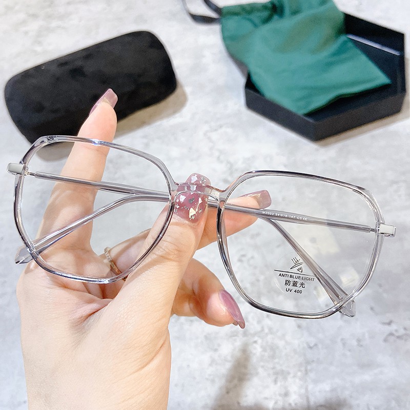 Mới Mắt Kính Gọng Tròn Chống Ánh Sáng Xanh Jz2003