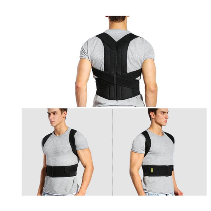 Đai hổ trợ cột sống có nẹp nhôm trợ lực NY48