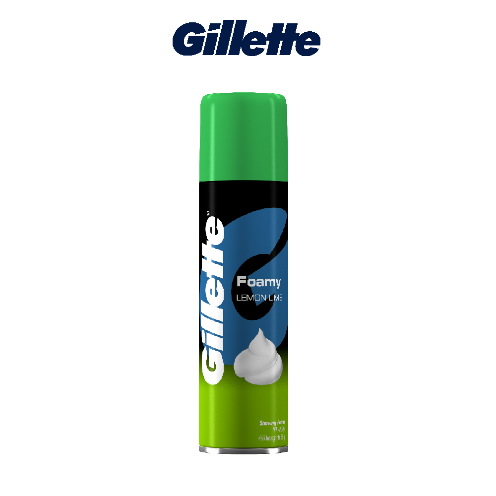 Bọt Cạo Râu GILLETTE Hương Chanh Chai 50G
