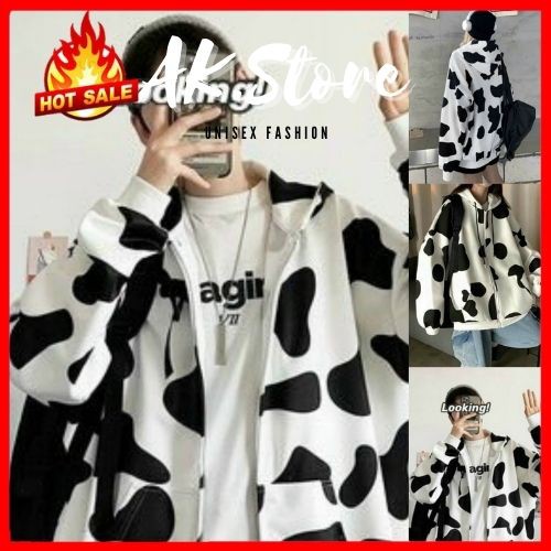 [Kèm Quà] Áo Hoodie Nỉ - Áo Khoác Nỉ Nam Nữ Unisex Màu Bò Sữa Cực Hot - AK.STORE