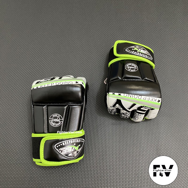 Găng tay hở ngón BN Găng MMA cao cấp - MMA Gloves