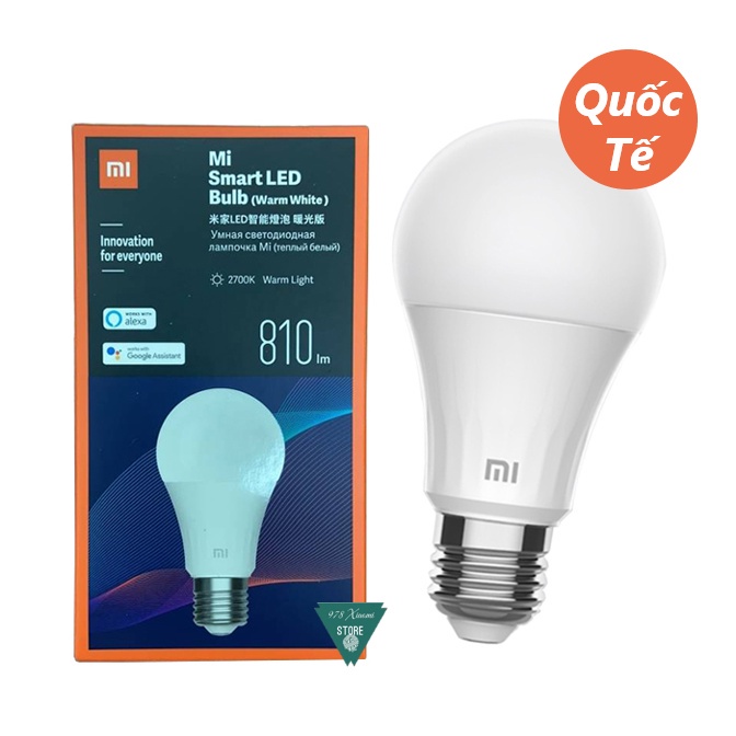 Bóng đèn thông minh Xiaomi Mi Smart LED Bulb - Bóng đèn Led thông minh Xiaomi