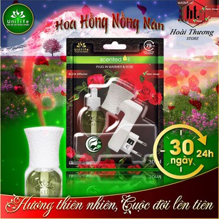 Tinh dầu Hoa Hồng nguyên chất 🌹chai 30ml 🌹 tinh dầu thiên nhiên nguyên chất hương Hoa Hồng Unilife