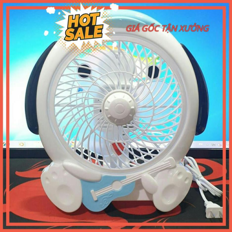 Quạt mini để bàn, quạt để bàn hình thú cắm điện kute nhỏ gọn tiết kiệm không gian công suất 20W | BigBuy360 - bigbuy360.vn