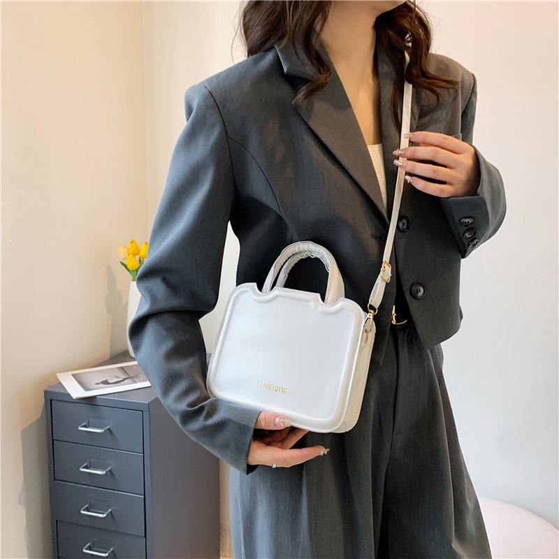Túi Xách JASMIN NOIR từ da PU thiết kế đơn giản thời trang dành cho nữ
