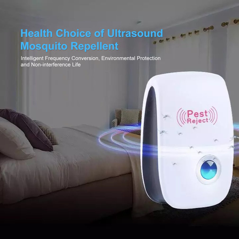 Mới Thiết Bị Diệt Muỗi Bằng Sóng Siêu Âm Tiện Dụng Cho Gia Đình