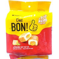 Bánh Ăn Sáng Sợi Thịt Gà C'est Bon Sốt Kem Phô Mai 100g ( 5 gói x 20g )