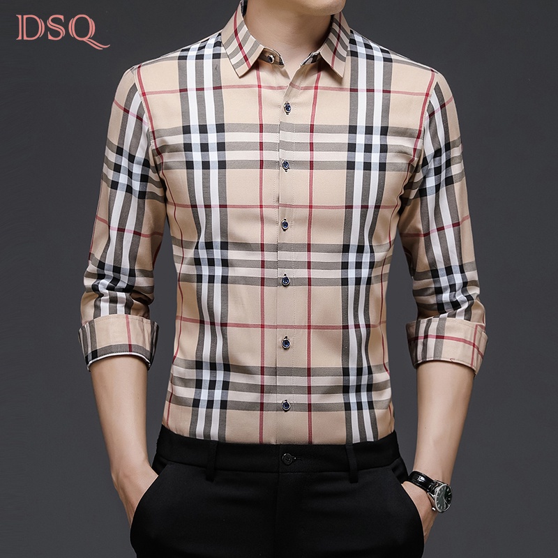 MỚI Áo sơ mi nam dài tay kẻ sọc thời trang