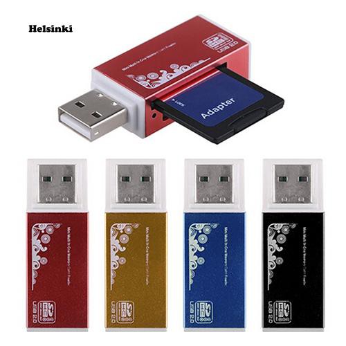 Đầu Đọc Thẻ Nhớ Micro Sd Sdhc Tf M2 Mmc Ms Pro Duo Usb 2.0