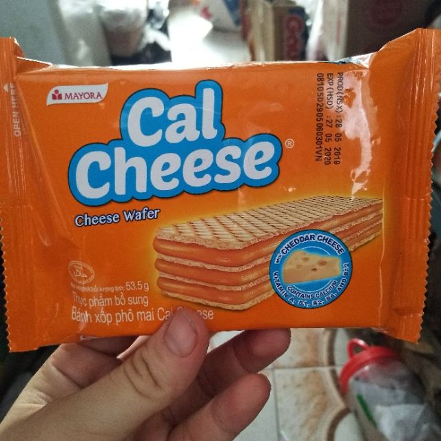 bánh xốp phomai cal cheese 53g