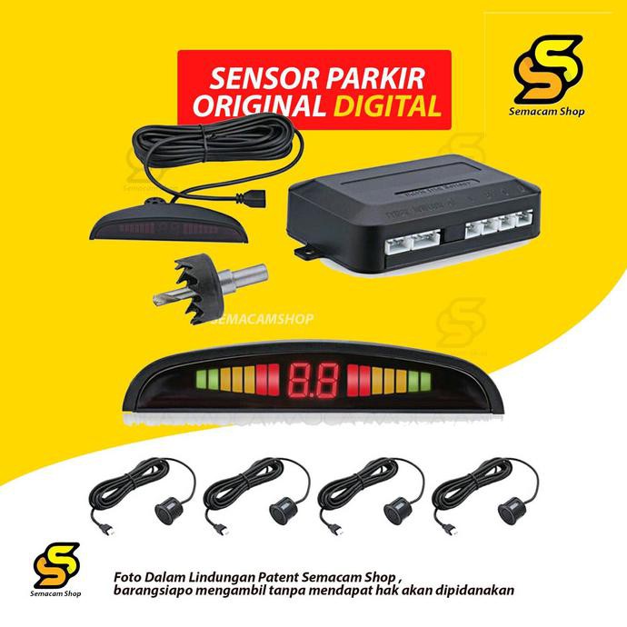 Bộ Cảm Biến Đỗ Xe 4 Điểm Màn Hình LCD Chuyên Dụng | BigBuy360 - bigbuy360.vn