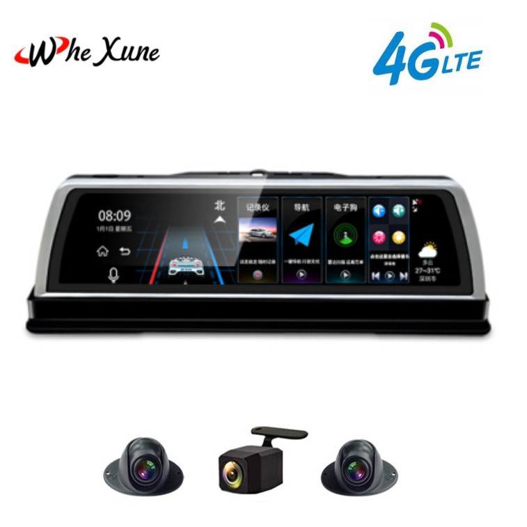 Camera hành trình đặt taplo xe hơi, ô tô cao cấp chính hãng WHEXUNE tích hợp 4 camera, Android Wifi GPS: Mã K600 | BigBuy360 - bigbuy360.vn