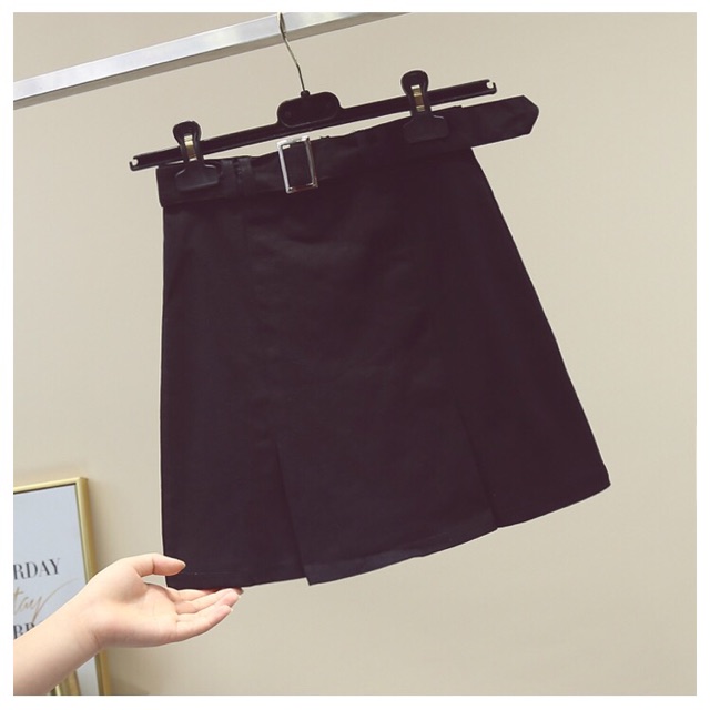 (Thanh lý) #836 Chân váy thô kèm đai lưng hot hit 2018 hàng Quảng Châu - kèm ảnh thật | BigBuy360 - bigbuy360.vn