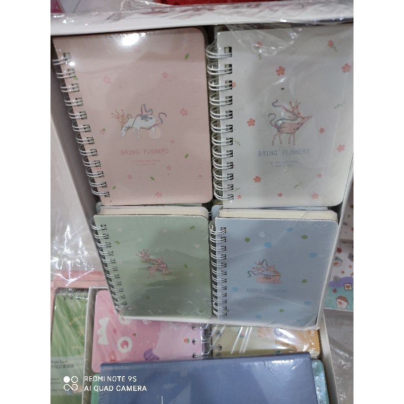 Sổ lò xo cute nhiều hình