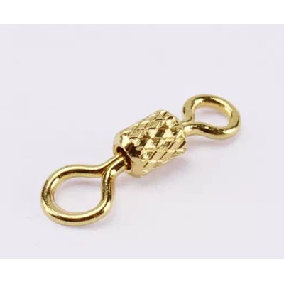 Khóa số 8 cao cấp kiểu mạ vàng dùng trong câu Đài