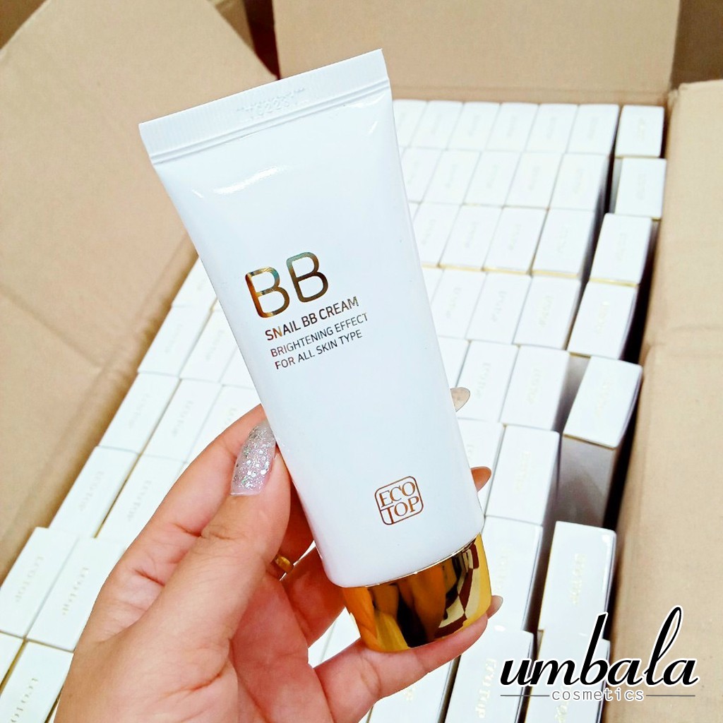 Kem nền chống nắng SNAIL BB Cream ECOTOP (50ml) | BigBuy360 - bigbuy360.vn