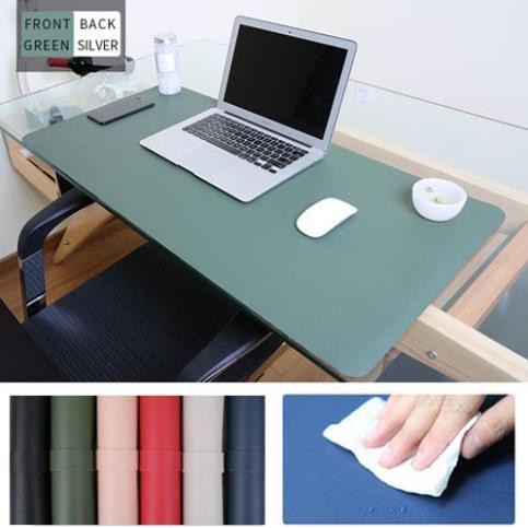 Thảm trải bàn- Deskpad da trải bàn làm việc da Pu 2 mặt chống nước, dễ lau lùi | BigBuy360 - bigbuy360.vn