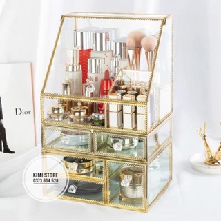 Tủ đựng mỹ phẩm golden