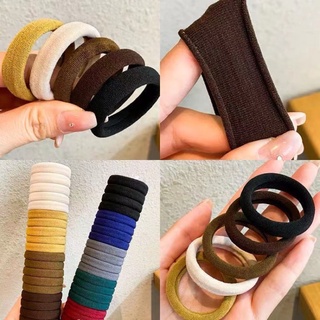 set 20 dây cột tóc nhiều màu sắc dây cột tóc kiểu hàn quốc