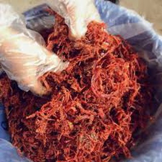 ĐỒ ĂN VẶT: BÒ KHÔ XÉ SỢI 1kg (Thịt lợn giả bò)