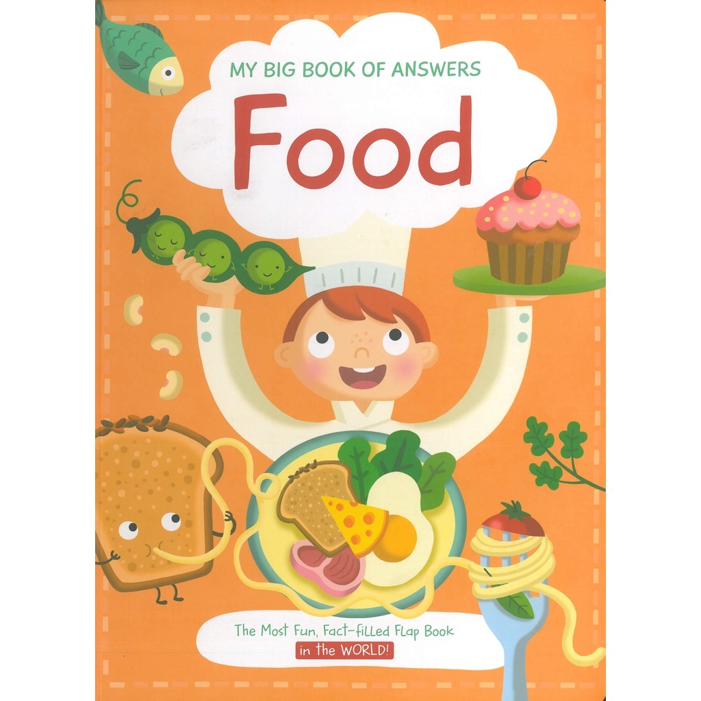Sách - Anh: My Big Book Of Answers Foods