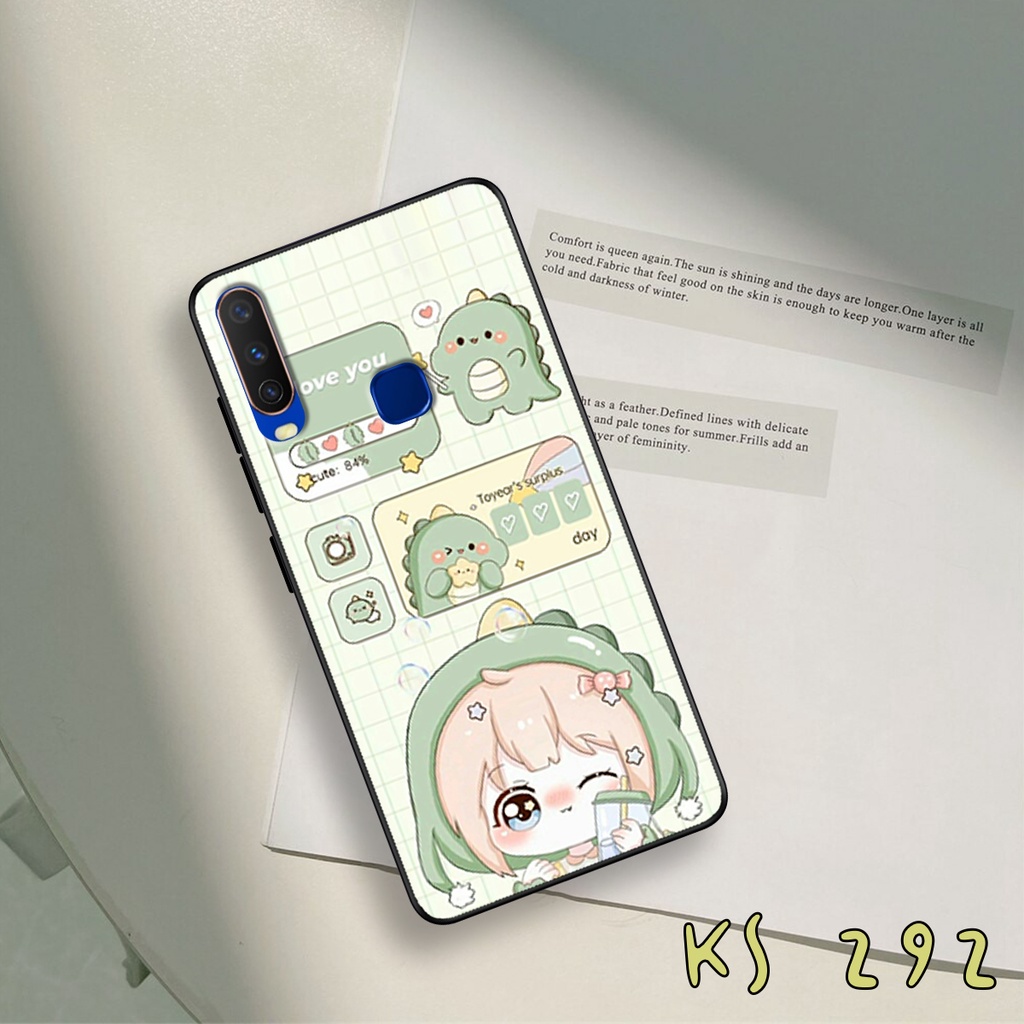 Ốp lưng Vivo Y12 - Y15 - Y17 - U10 - Ốp in hình khủng long,dinosaur dễ thương