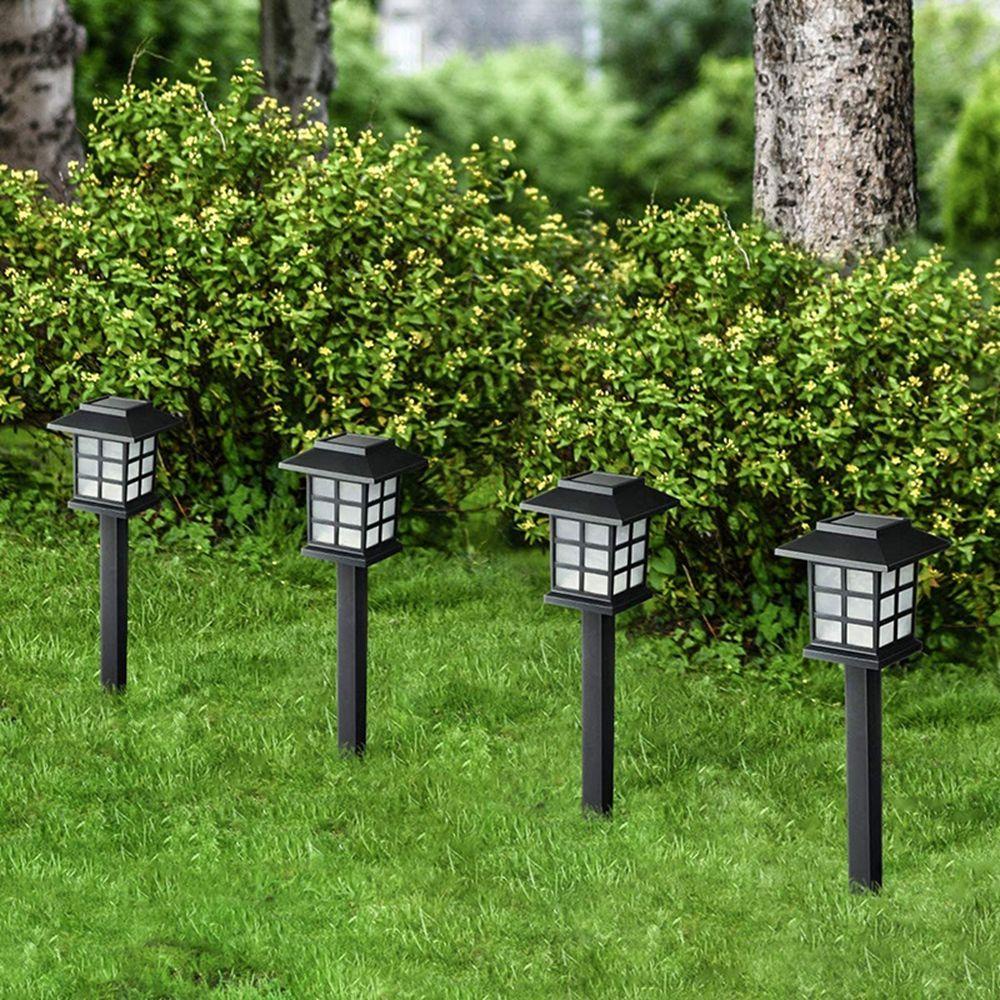 YIYU Đèn Led Năng Lượng Mặt Trời Chống Thấm Nước Trang Trí Sân Vườn