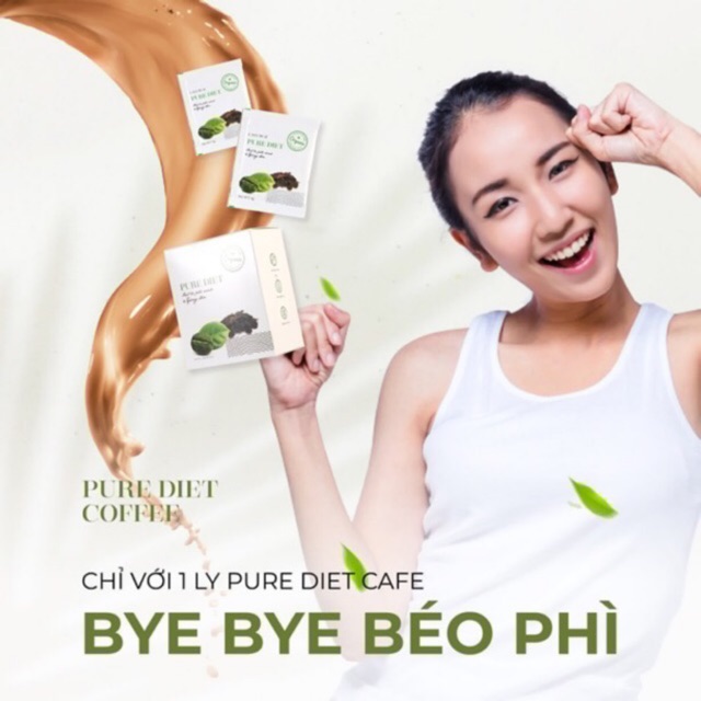 CÀ PHÊ GIẢM CÂN PURE - DIET (LÁNY BEAU)