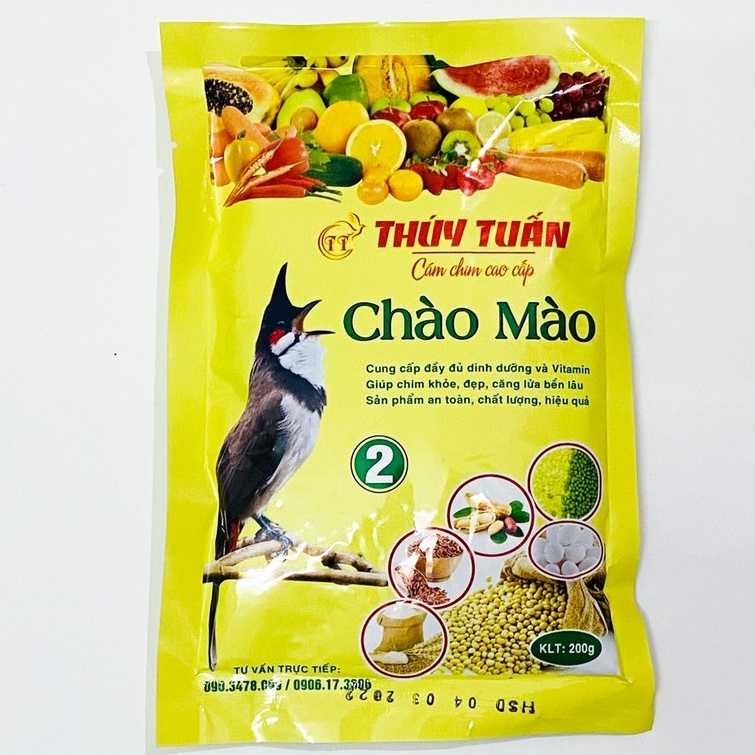 Cám chim khuyên Thúy Tuấn số 2 cám ăn thức ăn cho chim cao cấp giá rẻ CC35